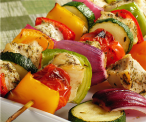 Healthy Bites: Lemon and Herb Chicken Skewers